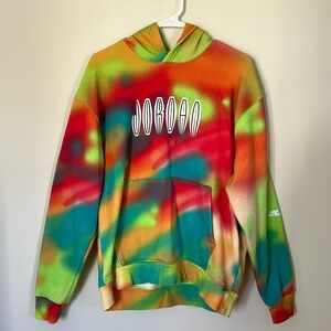 Nike Jordan flight MVP fleece hoodie sweatshirt tie dye men’s size Medium